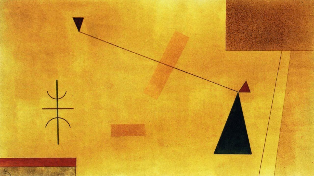 pintura Desequilibrado - Wassily Kandinsky