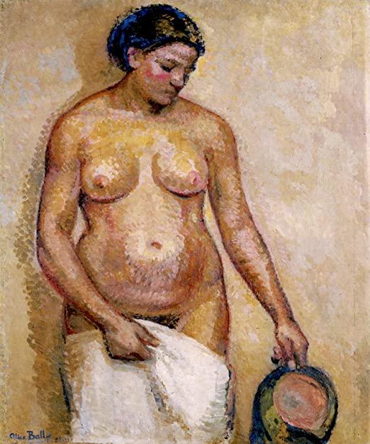 pintura Desnudo Con Una Jarra - Mujer - Torso Alice Bailly