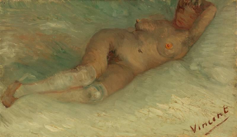 pintura Desnudo Femenino Reclinado - Vincent Van Gogh