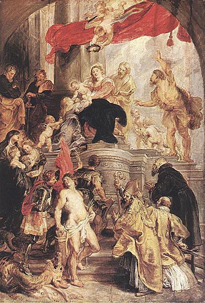 pintura Desposorio De Santa Catalina, Bosquejo - Peter Paul Rubens