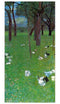 pintura Despues De La Lluvia, Jardín Con Pollos En St. Agatha - Gustav Klimt