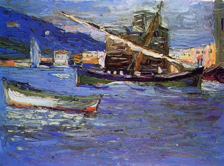pintura Día De Rapallo Grauer - Wassily Kandinsky