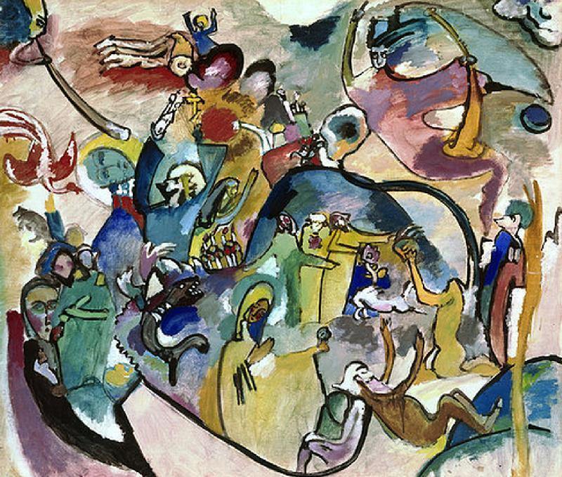 pintura Día De Todos Los Santos II - Wassily Kandinsky