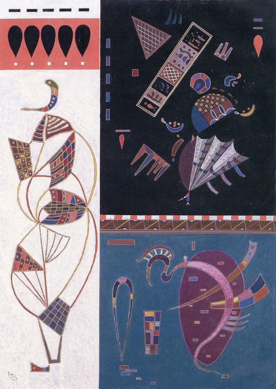 pintura Division, Unir - Wassily Kandinsky
