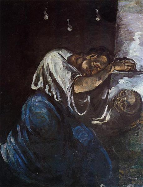 pintura Dolor - Paul Cezanne