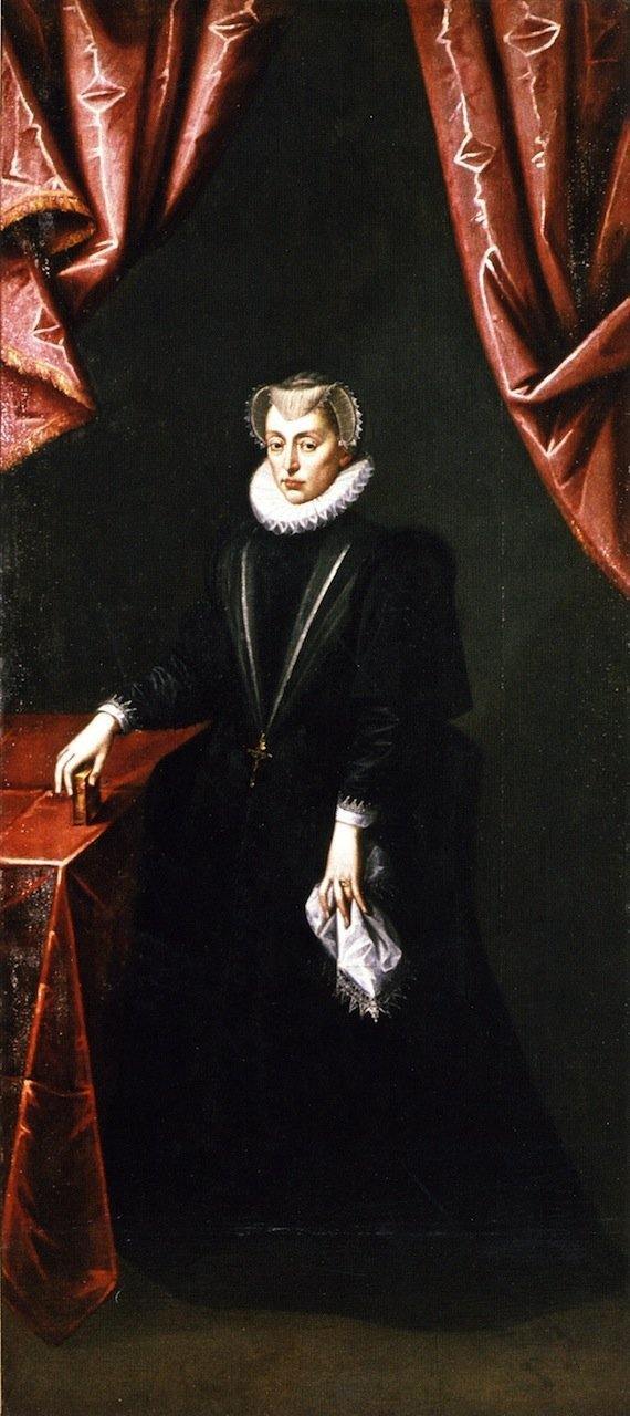 pintura Duquesa Renata De Baviera - Hans von Aachen