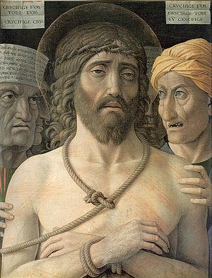 pintura Ecce Homo - Andrea Mantegna