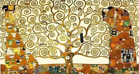 pintura El Árbol De La Vida Stoclet Frieze - Gustav Klimt