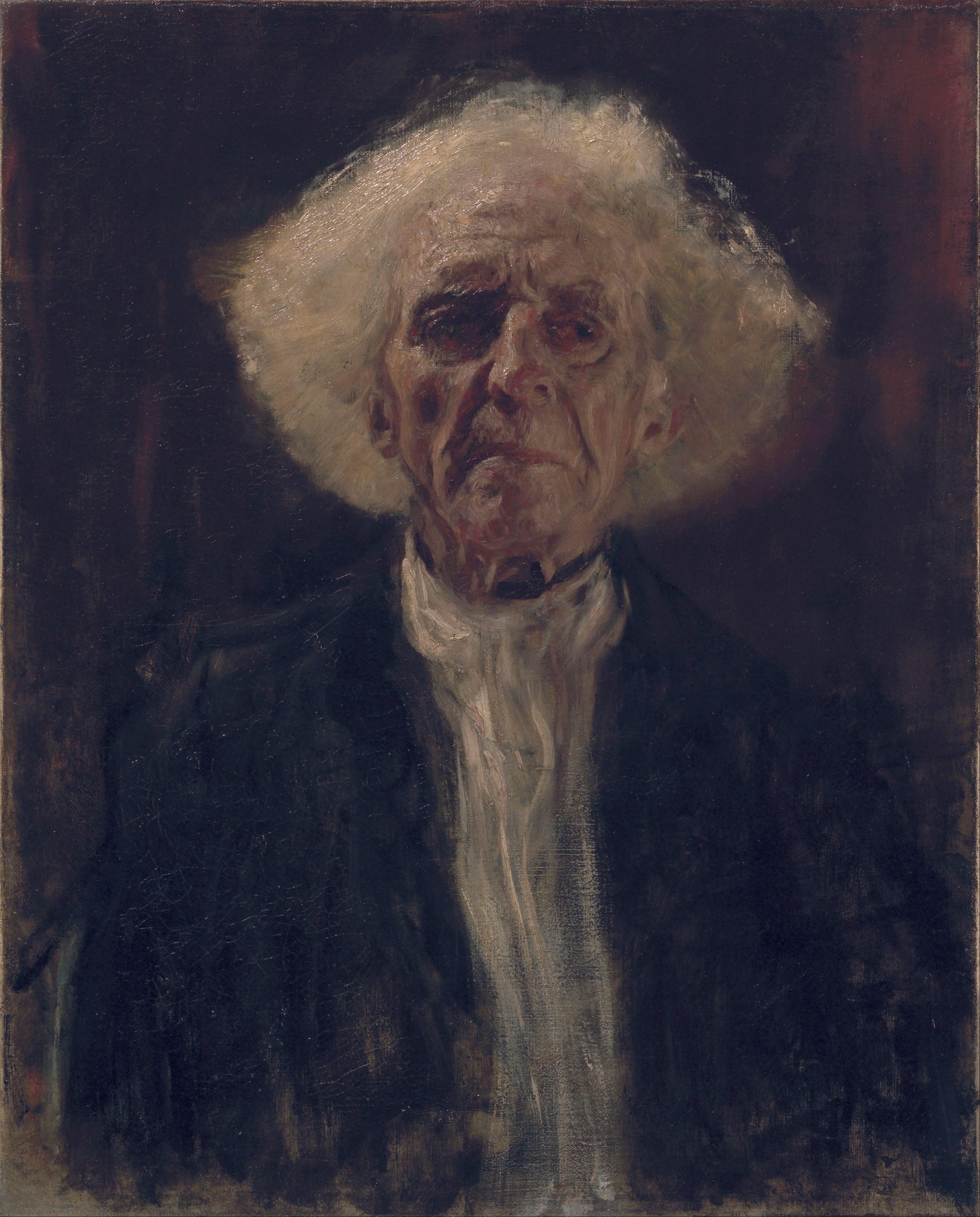 pintura El Ciego - Gustav Klimt