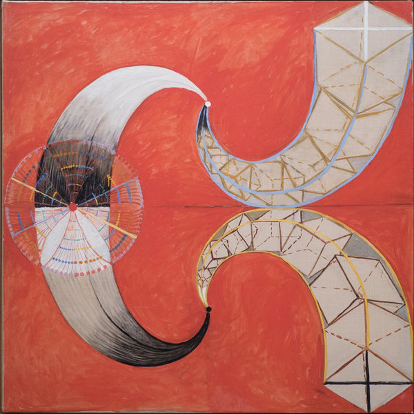 pintura El Cisne, No. 09, Grupo Ix SUW - Hilma Af Klint