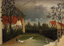 pintura El Corral - Henri Rousseau