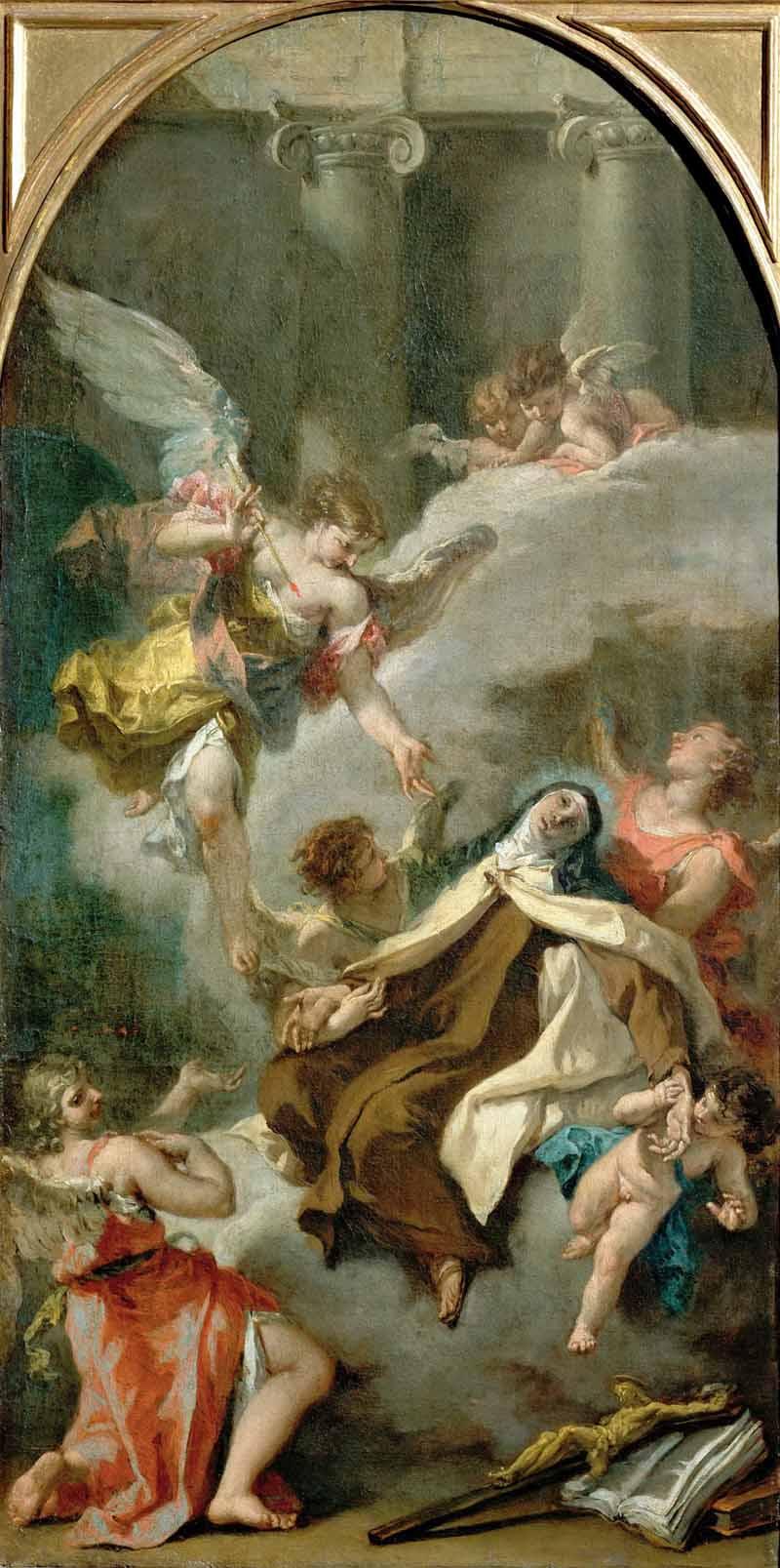 pintura El Éxtasis De Santa Teresa De Ávila - Sebastiano Ricci