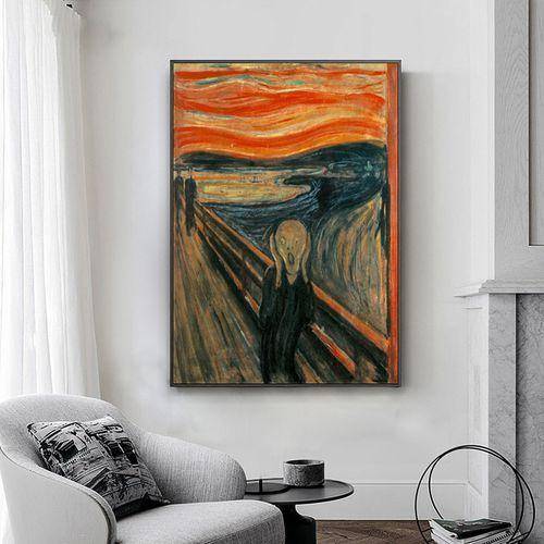 pintura El Grito - Edvard Munch