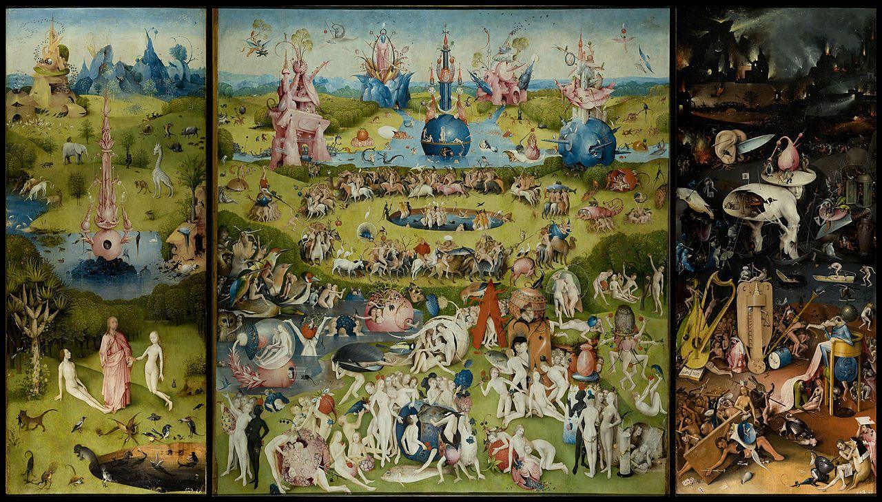 pintura El Jardín De Las Delicias - Hieronymus Bosch
