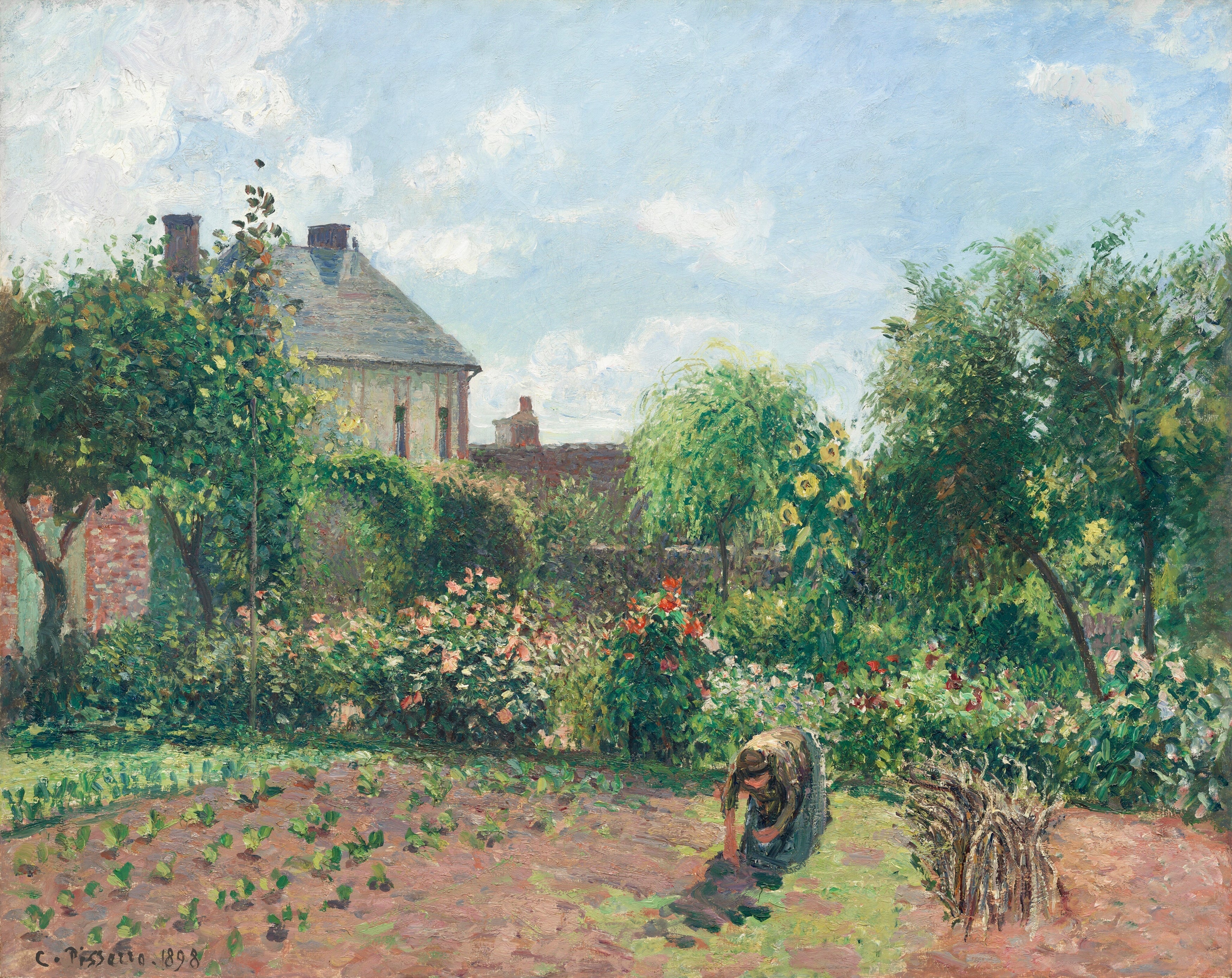 埃拉尼（Eragny）的艺术家花园