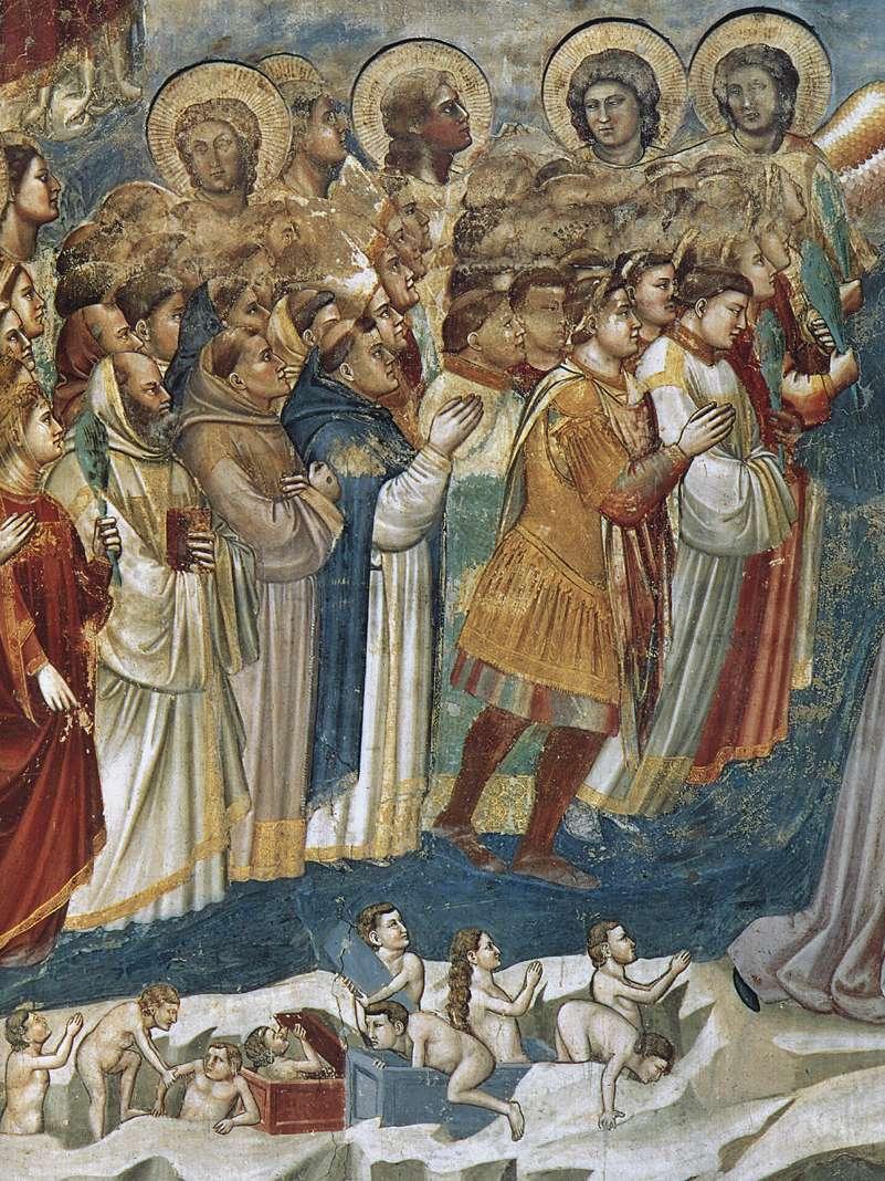 pintura El Juicio Final - Giotto Di Bondone