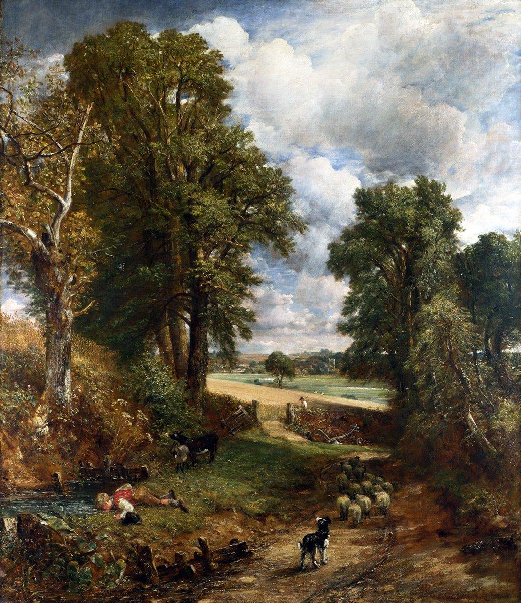 pintura El Maizal - John Constable