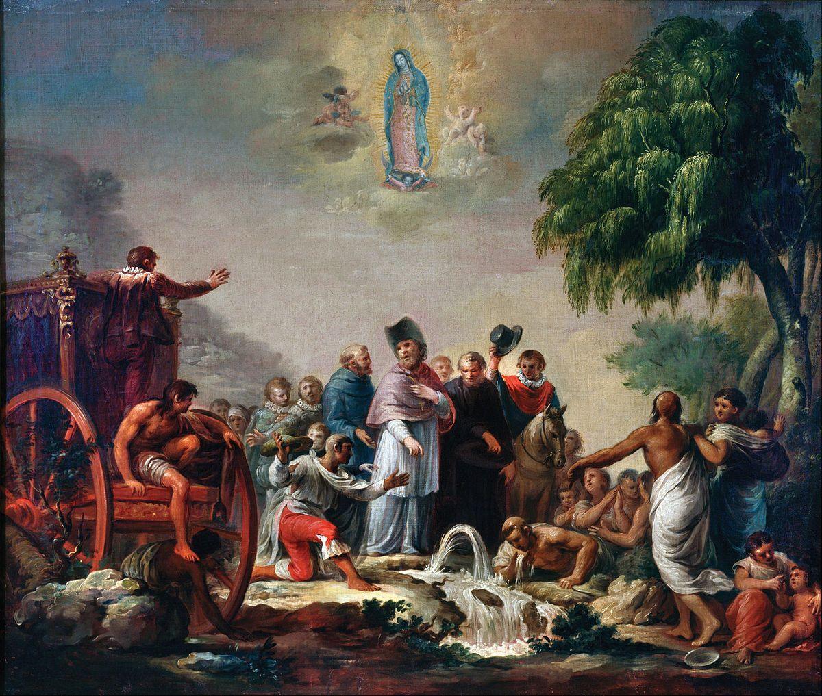 pintura El Milagro De La Pequeña Primavera - Rafael ximeno Y Planes