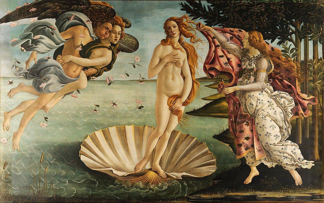 pintura El Nacimiento De Venus - Sandro Botticelli