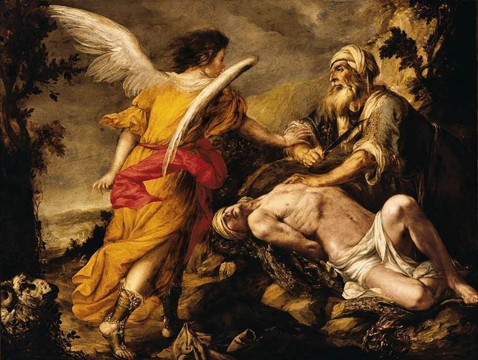 pintura El Sacrificio De Isaac - Juan De Valdés Leal