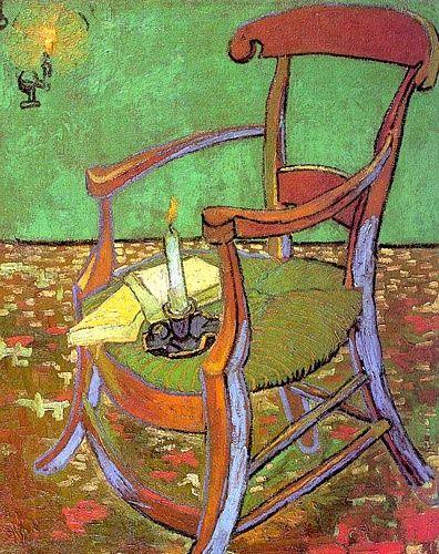 pintura El Sillón De Paul Gauguin - Vincent Van Gogh
