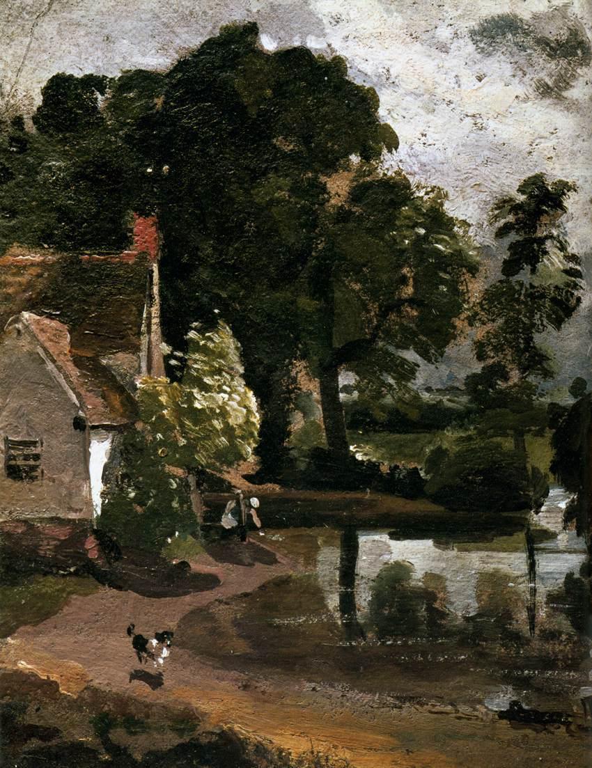 pintura El Solar De La Casa De Willy - John Constable