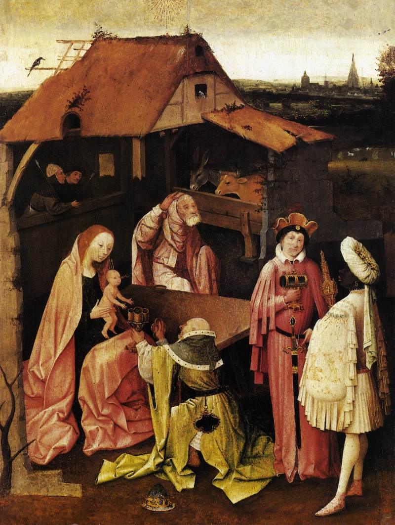 pintura Epifanía - Jerónimo Bosch
