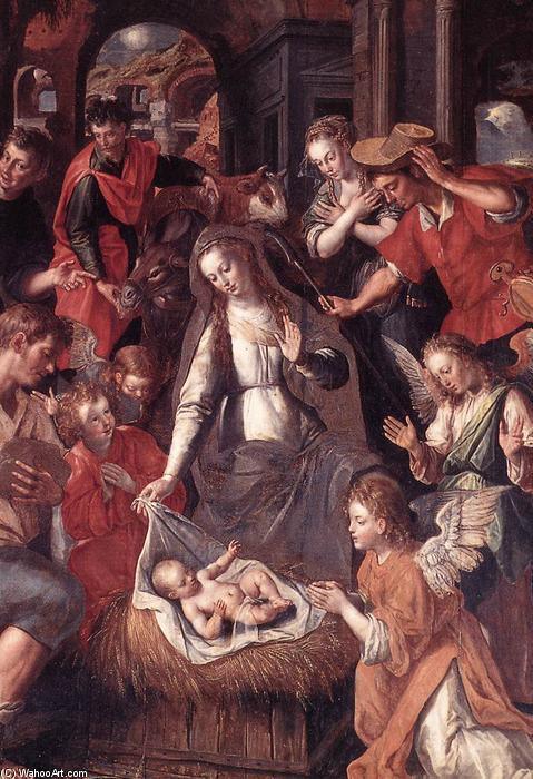 pintura Escena De La Vida De La Virgen - Marten De Vos