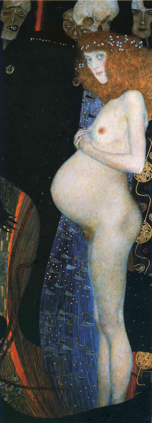 pintura Espero Yo - Gustav Klimt