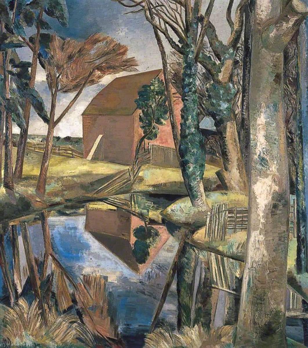 pintura Estanque Oxenbridge - Paul Nash
