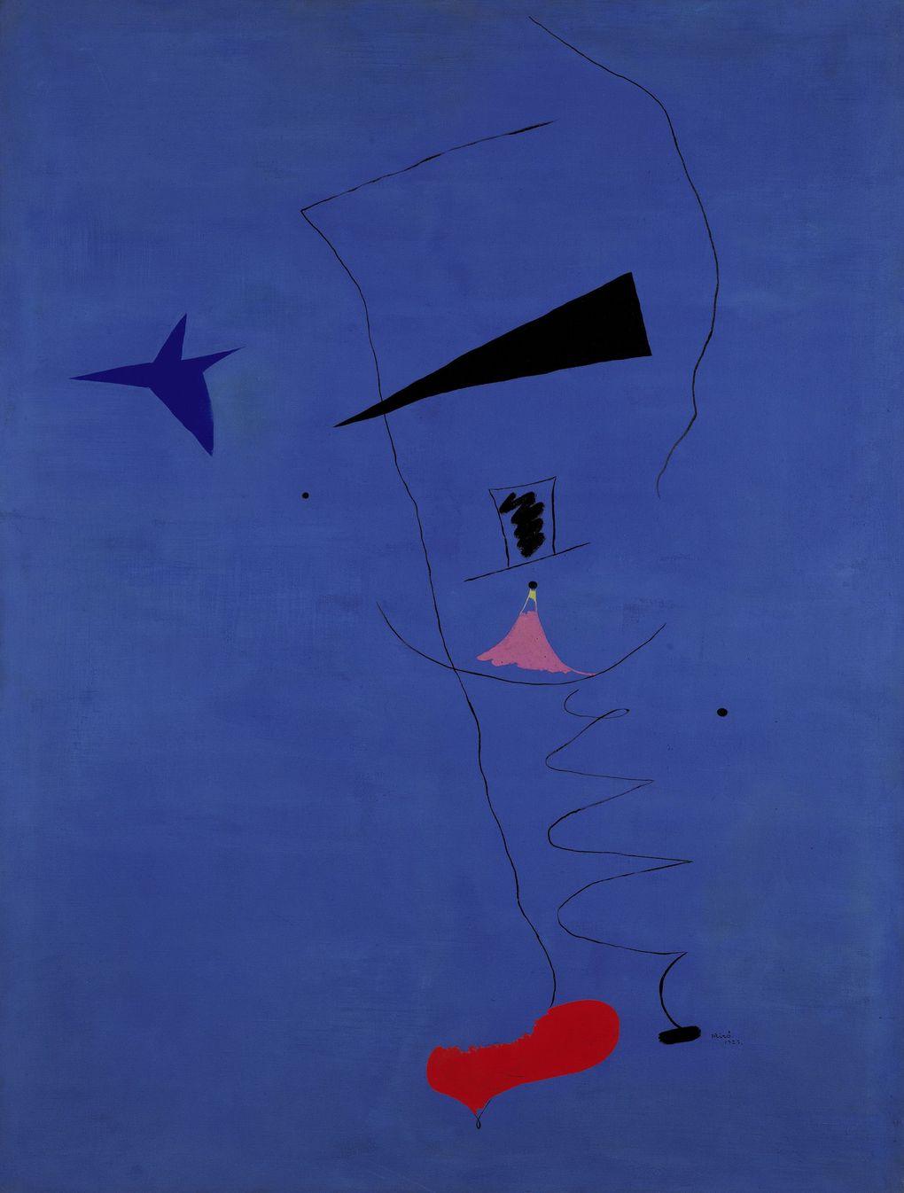 pintura Etoile Bleue - Joan Miró