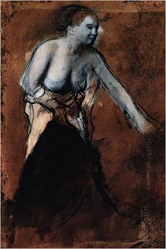 pintura Figura Femenina De Pie Con El Torso Desnudo - Edgar Degas