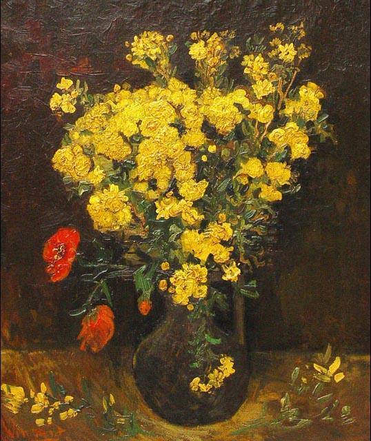 pintura Florero Con Lychnis - Vincent Van Gogh