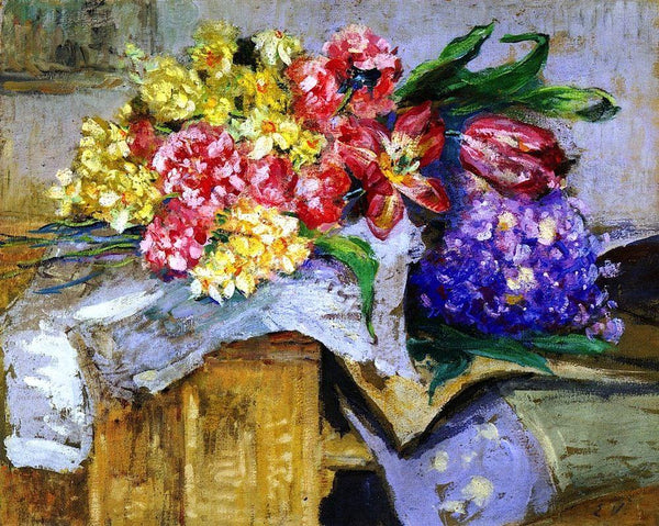 pintura Flores - Edouard Vuillard