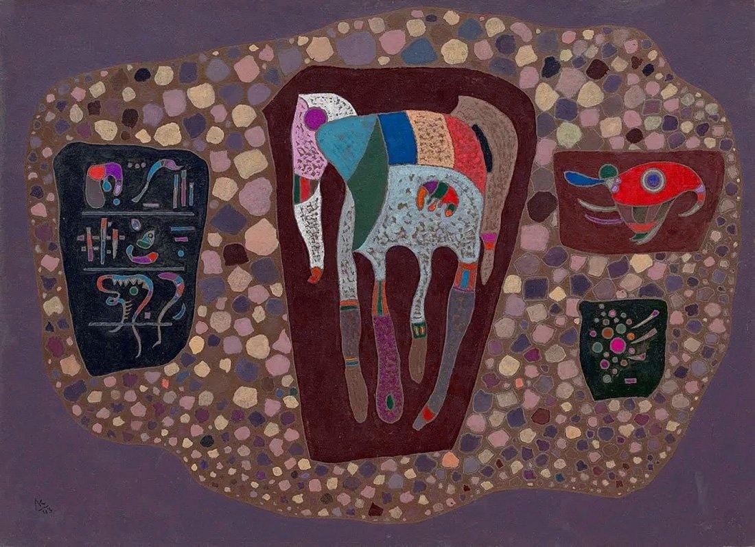 pintura Fragmentos - Wassily Kandinsky