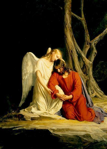 pintura Getsemaní - Carl Bloch