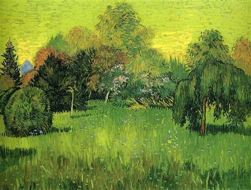 pintura Glade En Un Parque, El Jardín Del Poeta I - Vincent Van Gogh