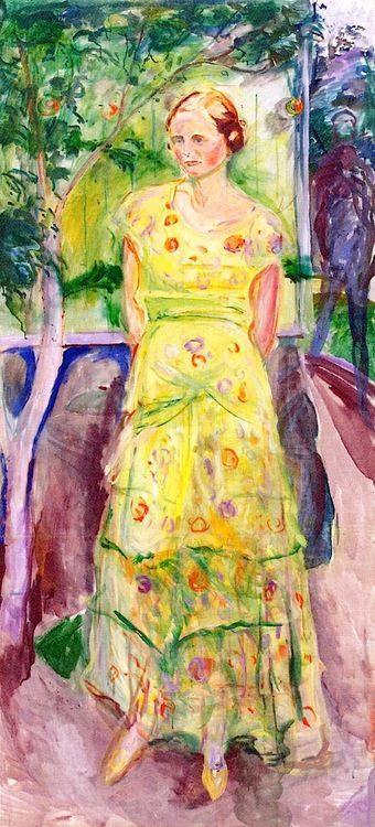 pintura Henriette Olsen - Edvard Munch