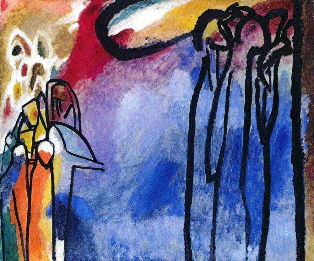 pintura Improvisación 19 - Wassily Kandinsky