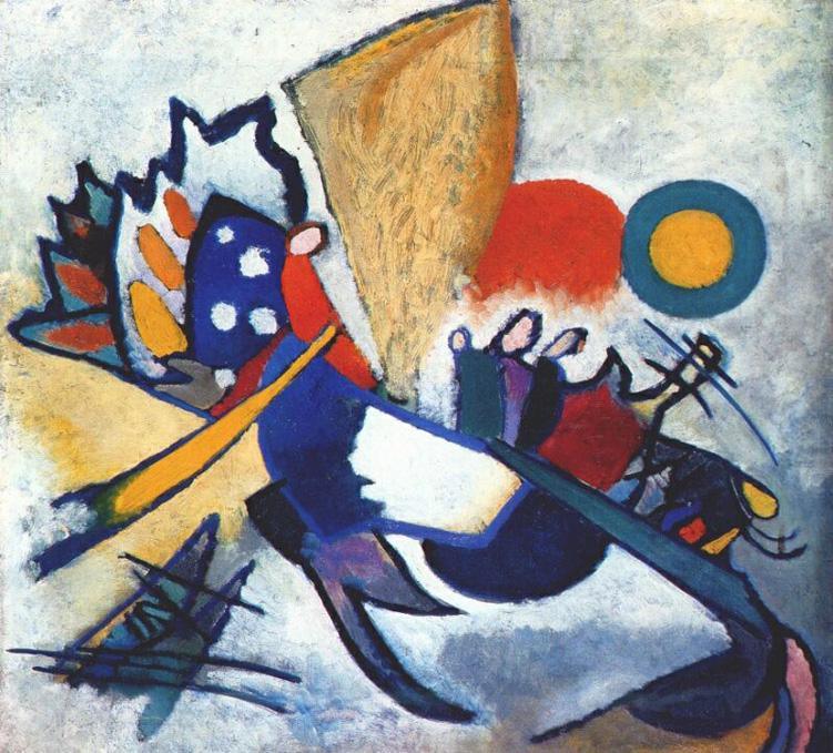 pintura Improvisación 209 - Wassily Kandinsky