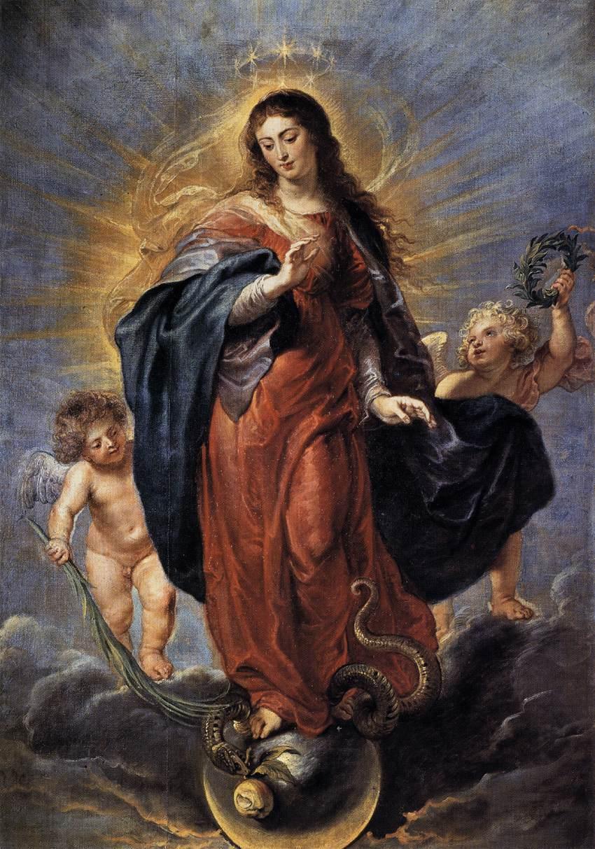 pintura Inmaculada Concepción - Peter Paul Rubens