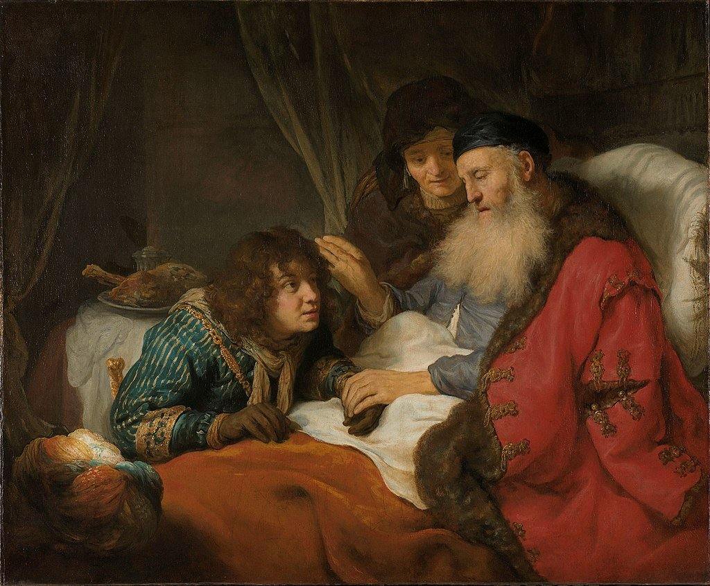 pintura Isaac Bendiciendo A Jacob - Govert Flinck