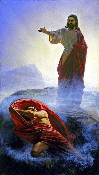 pintura Jesús Tentado - Carl Bloch