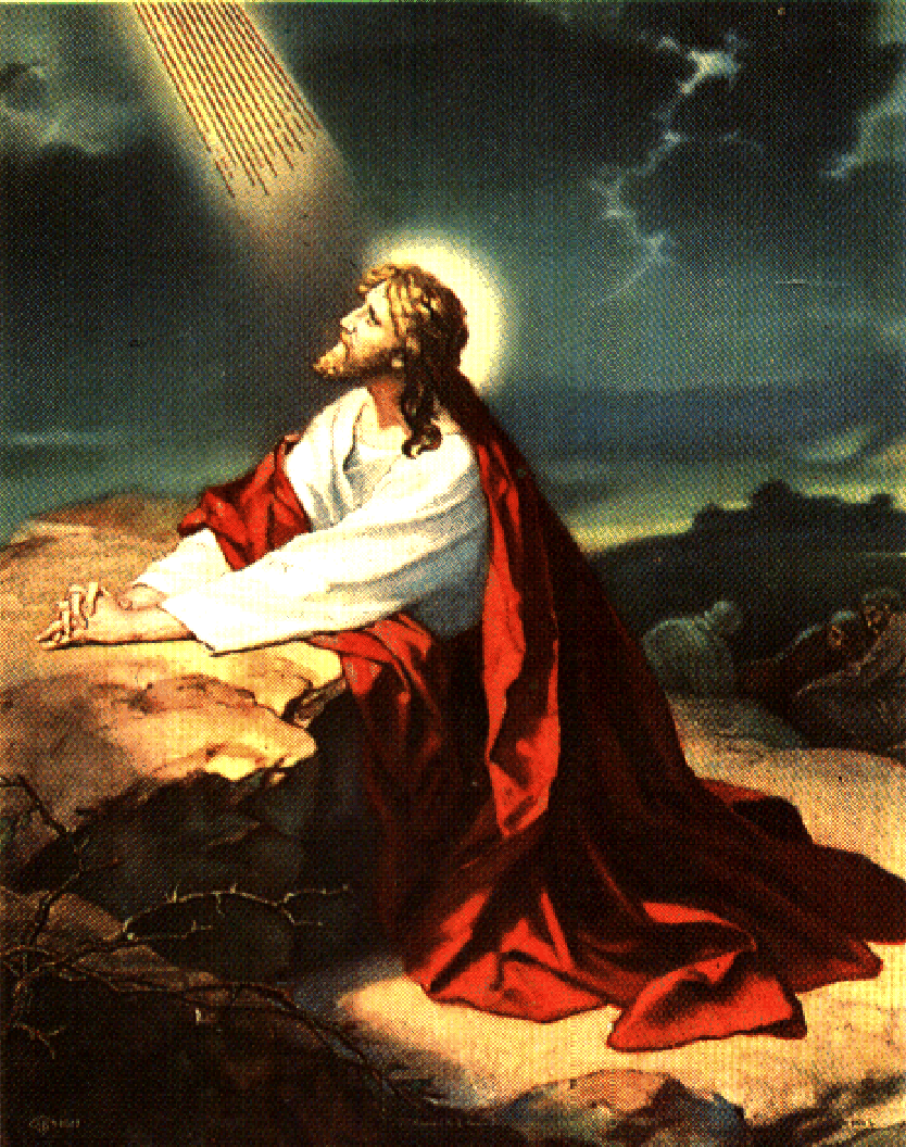 Praying In Gethsemane