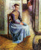 pintura Joven Sirvienta Flamenca - Camille Pissarro