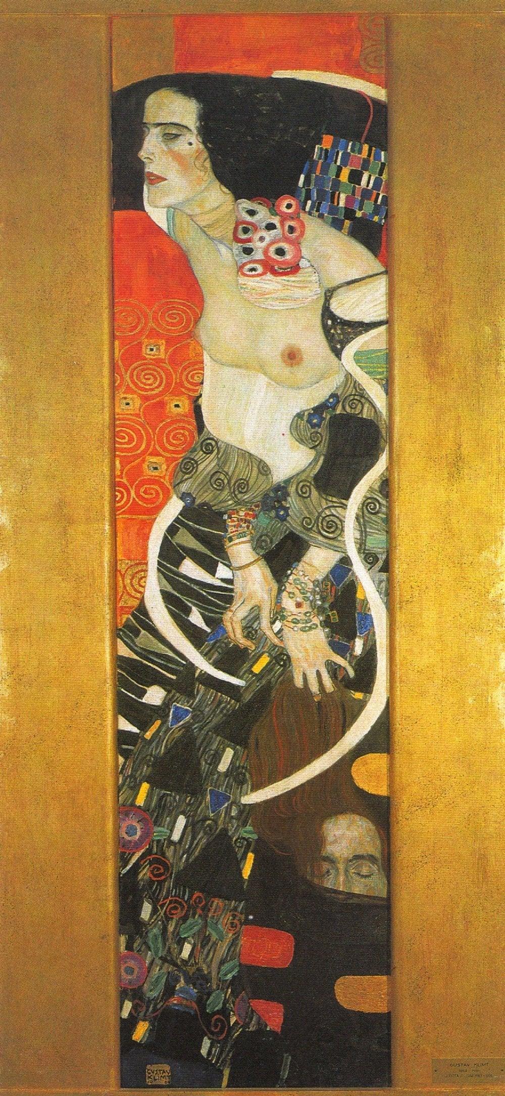 pintura Judith II,  Salome - Gustav Klimt