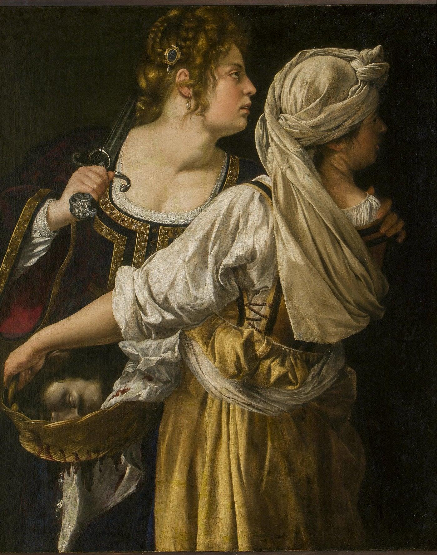 pintura Judith Y Su Criada - Artemisia Gentileschi