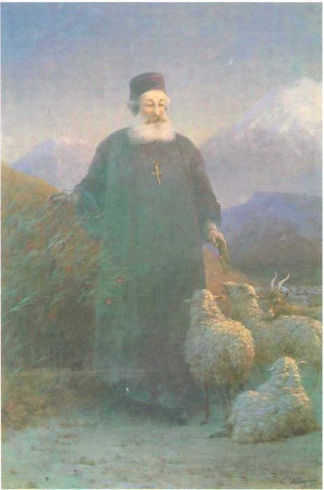 pintura Katolikos Hrimyan Cerca De Emiadzin - Ivan Aivazovsky