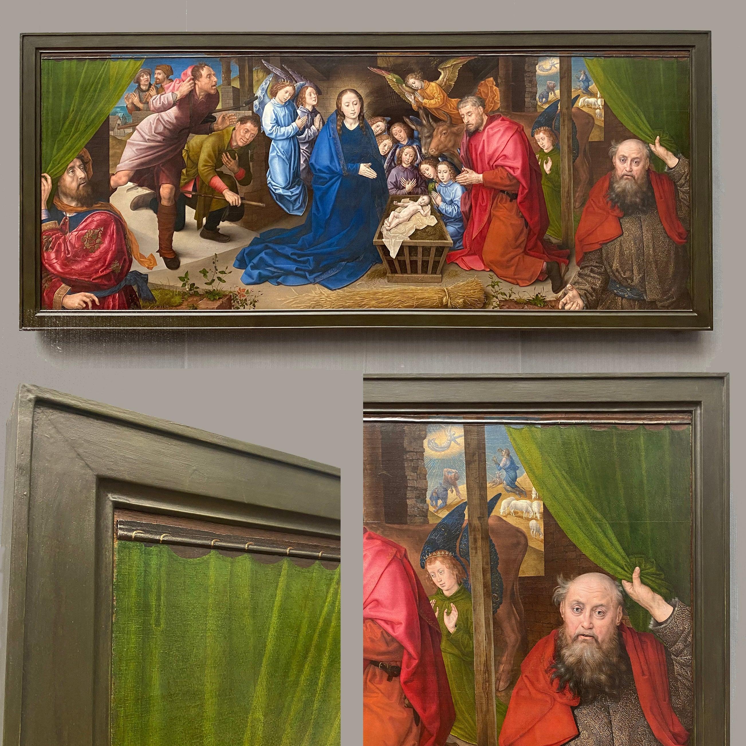 pintura La Adoración De Los Pastores - Hugo Van Der Goes