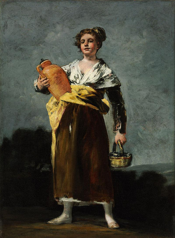 pintura La Aguadora - Francisco Goya